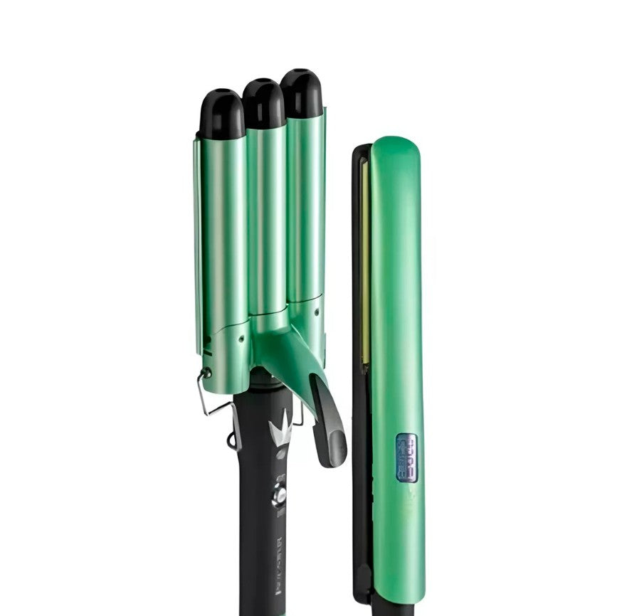 NUEVO COMBO PLANCHA + PINZA ONDAS DE SIRENA