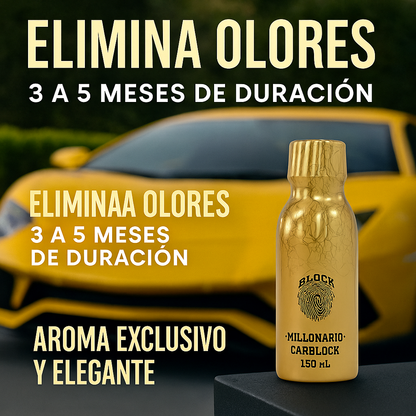 NUEVO CARBLOCK PERFUME PARA CARROS