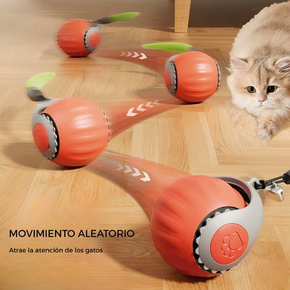 NUEVA PELOTA INTELIGENTE CON COLA PARA GATO